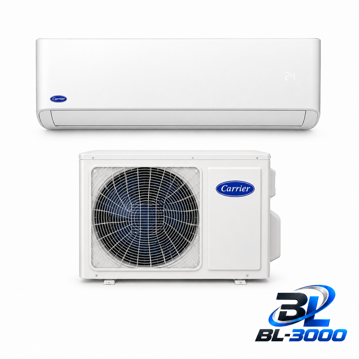 Carrier Gainable Inverter 24 000 BTU R32 – Chaud / Froid