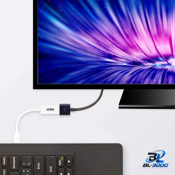 Adaptateur Mini DisplayPort vers HDMI - Vue 3