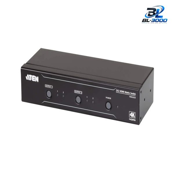 Commutateur matriciel HDMI 2x2 4K