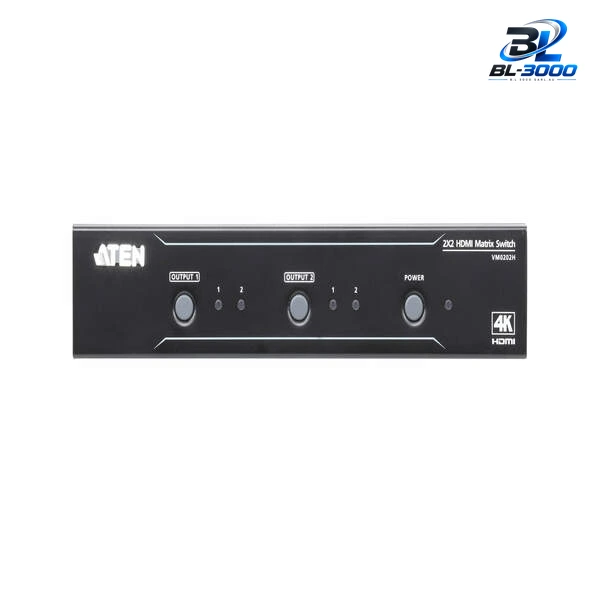 Commutateur matriciel HDMI 2x2 4K - Vue 2