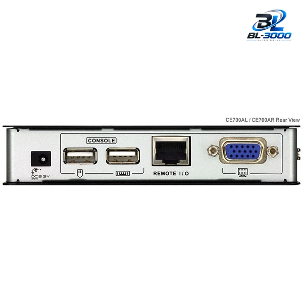 Extender KVM Cat 5 VGA USB - Vue 4