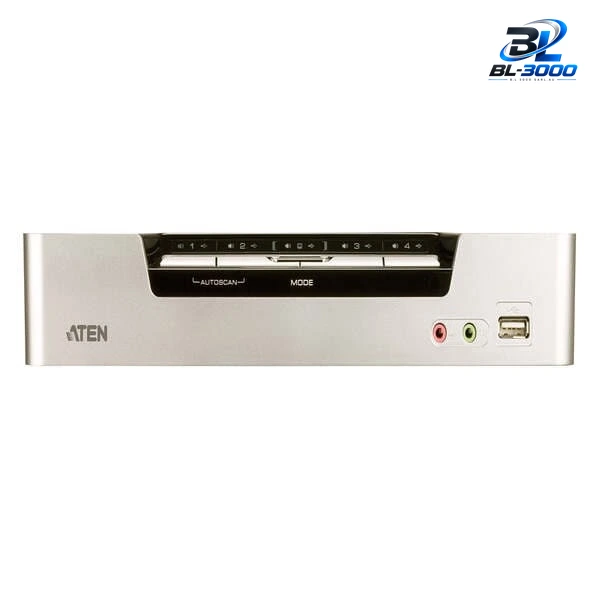 Swicth KVMP USB HDMI/Audio à 4 ports - Vue 2