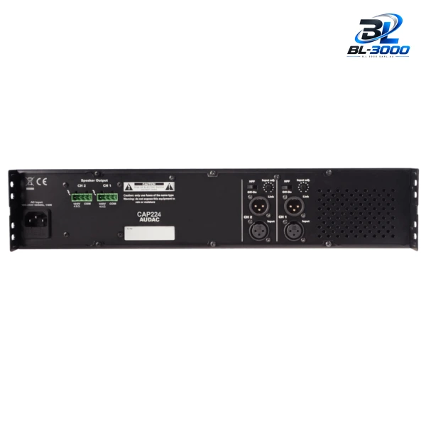 Amplificateur de puissance à deux canaux 2 x 240 W 100 V - Vue 2
