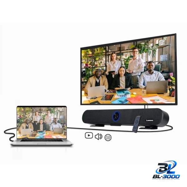 Barre de visioconférence 4K tout en un - Vue 4