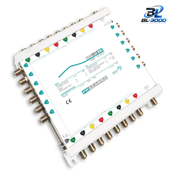 Multiswitch cascadable 9E (8sat + 1ter) / 16S