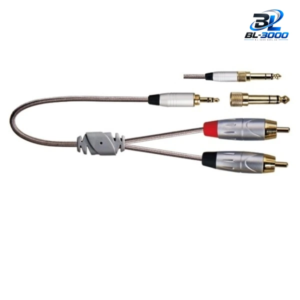 Câble Jack vers 2x RCA 3M