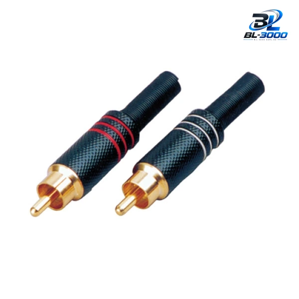 Connecteur RCA metal 10 pcs