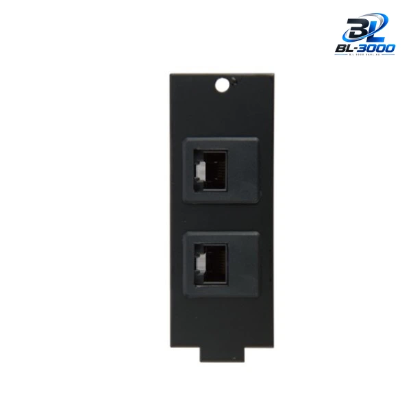 Prise 2x RJ45 pour Boîte de sol
