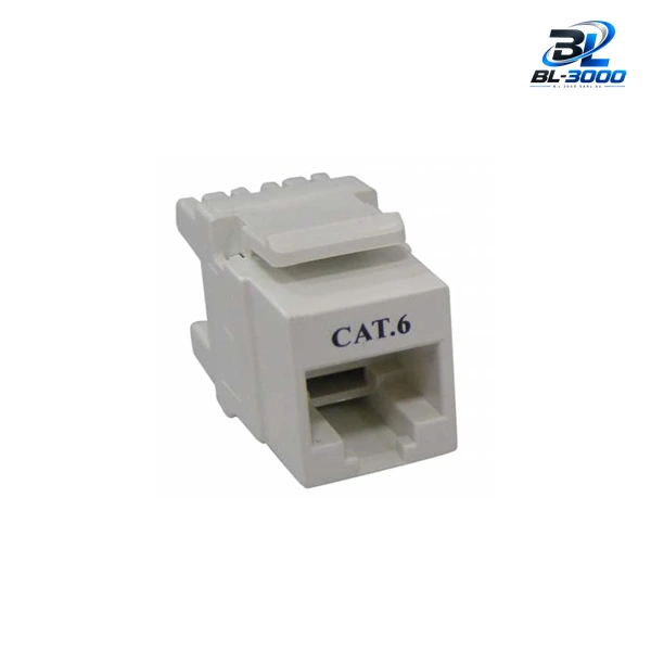 Keystone Jack, Cat 6 180°