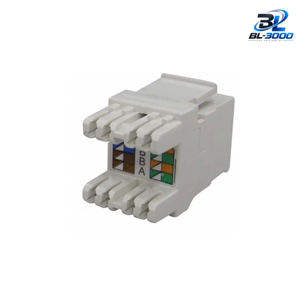 Keystone Jack, Cat 6 180° - Vue 2